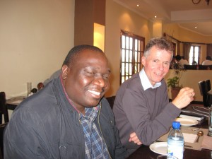 Gerald and Michael at Lunch Gerald and Michael at Lunch